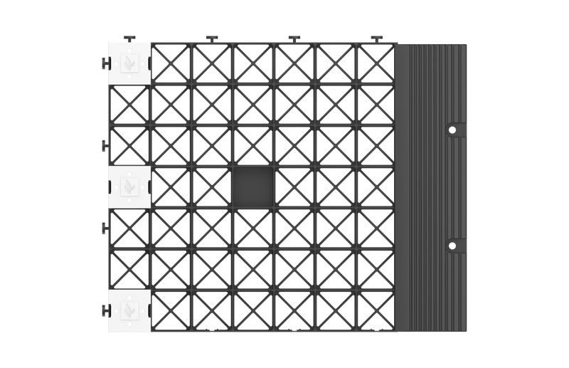 Cargue la imagen en el visor de la galería, Assembly of IBRAN-B bay markers pushed into IBRAN-X gravel grids, connected to IBRAN-V gravel grid ramps
